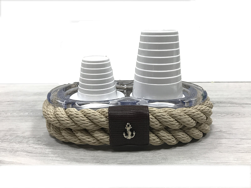 PORTABICCHIERI CLIP BIANCO | Porta Bicchieri E Porta Bottiglie