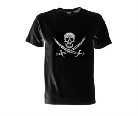 immagine-1-tshirt-nera-in-cotone-con-stemma-dei-pirati-taglia-xl