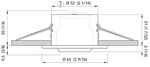 immagine-1-luce-led-ad-incasso-quick-yoko-ip40