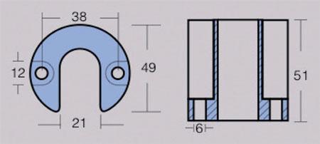 immagine-2-00818-tecnoseal-collare-per-trim-serie-pistoni-mercruiser-bravo-alluminio