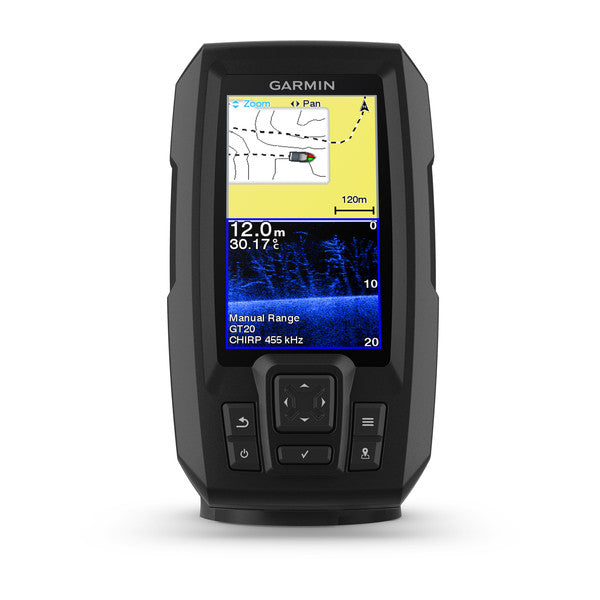 immagine-3-garmin-strikertm-plus-4-display-43-200w-frequenza-5077200-khz-chirpchirp-clearvu